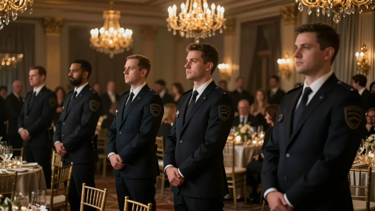 CESAR Security event staff at Hamburg venue