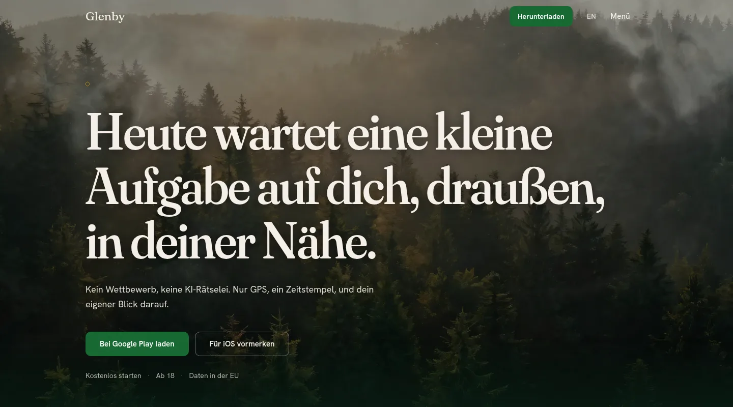 Glenby — Outdoor-App