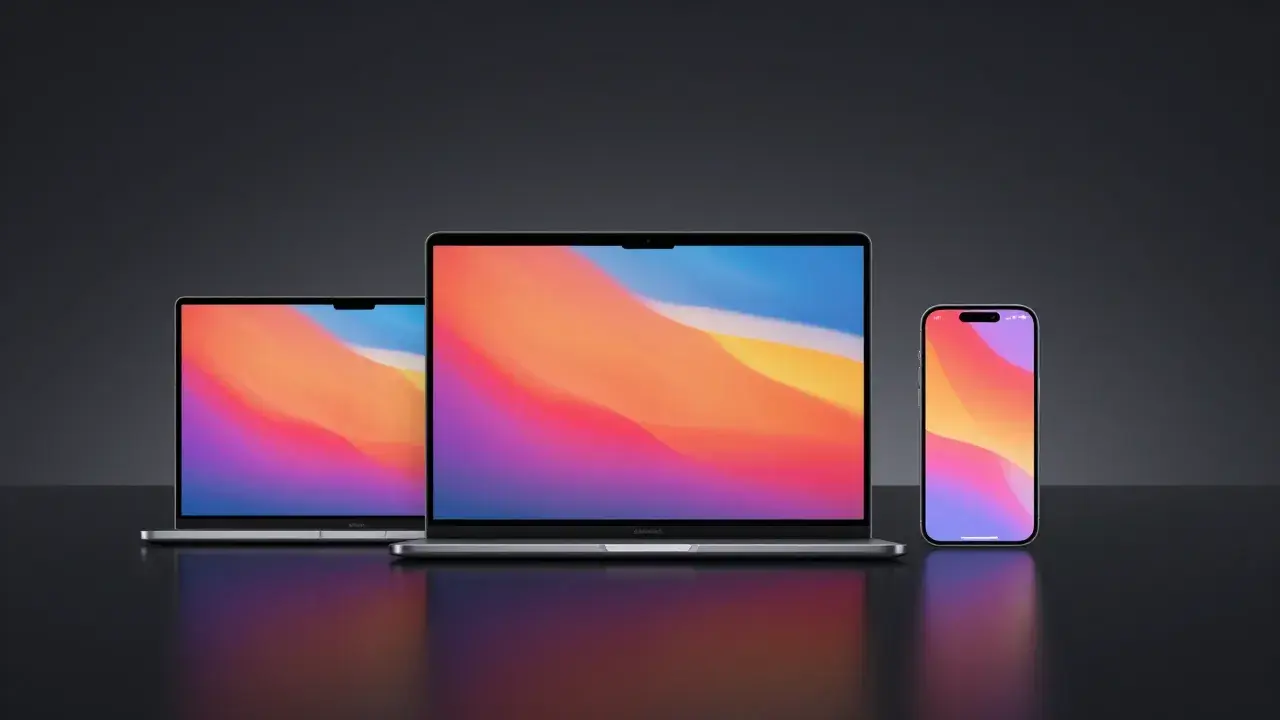 Responsive Webdesign Hamburg: Website-Darstellung auf Laptop, Tablet und Smartphone